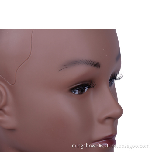 Popular Mannequin Head Model Head Hair Displayer Training Head For Wig Hat Scarf Hair Display